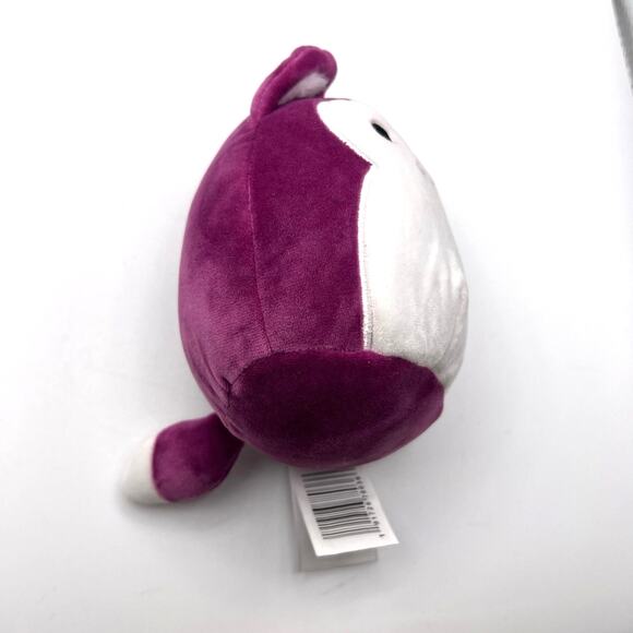 Tundra, husky dog squishmallow 5" purple & white plush/stuffed animal NWT - Picture 6 of 9